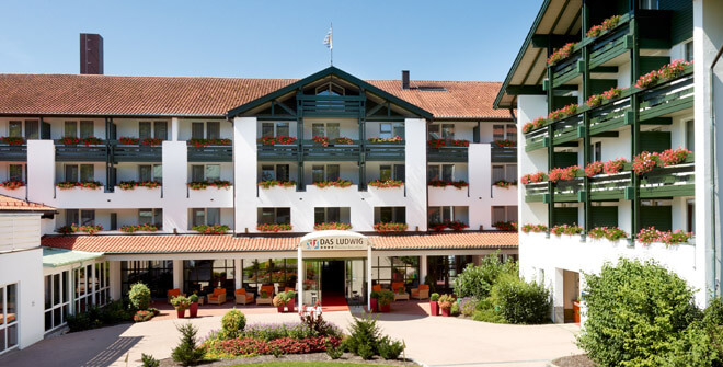 News 2015, Das Ludwig, Wellness, Hotel Außenansicht