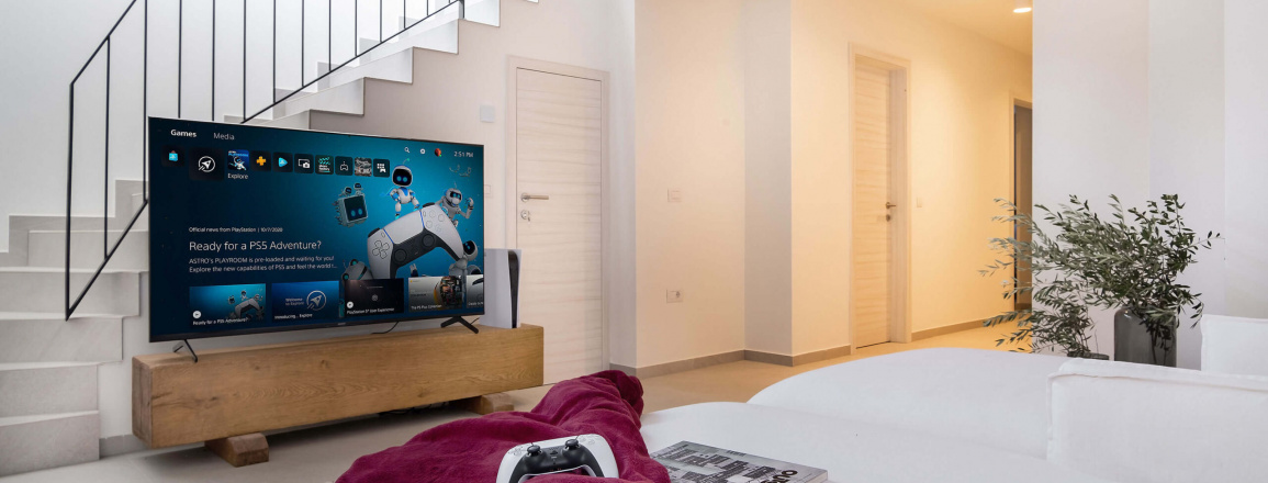 Plant Villas Novalja, Wohnzimmer