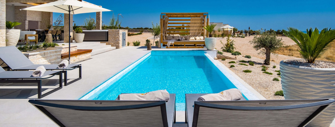 Plant Villas Novalja, Pool