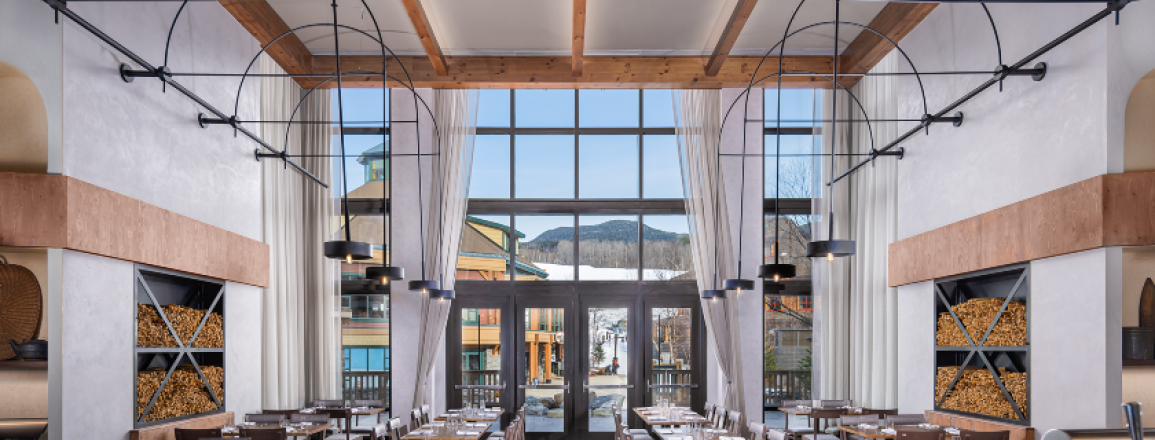 The Lodge at Spruce Peak, Restaurant
